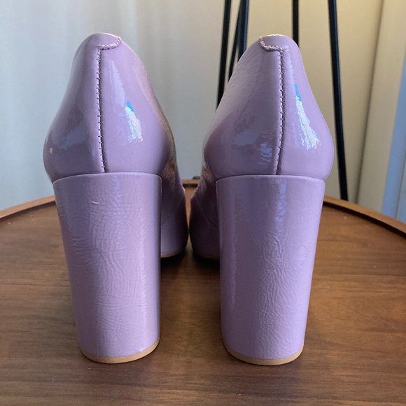 L'intervalle Lavender Naplack Pumps - Picture 6 of 6